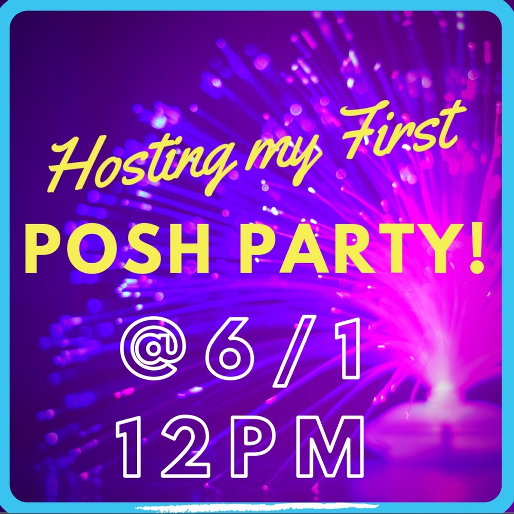 🥳❤️CO-HOSTING MY 1ST POSH PARTY!!!